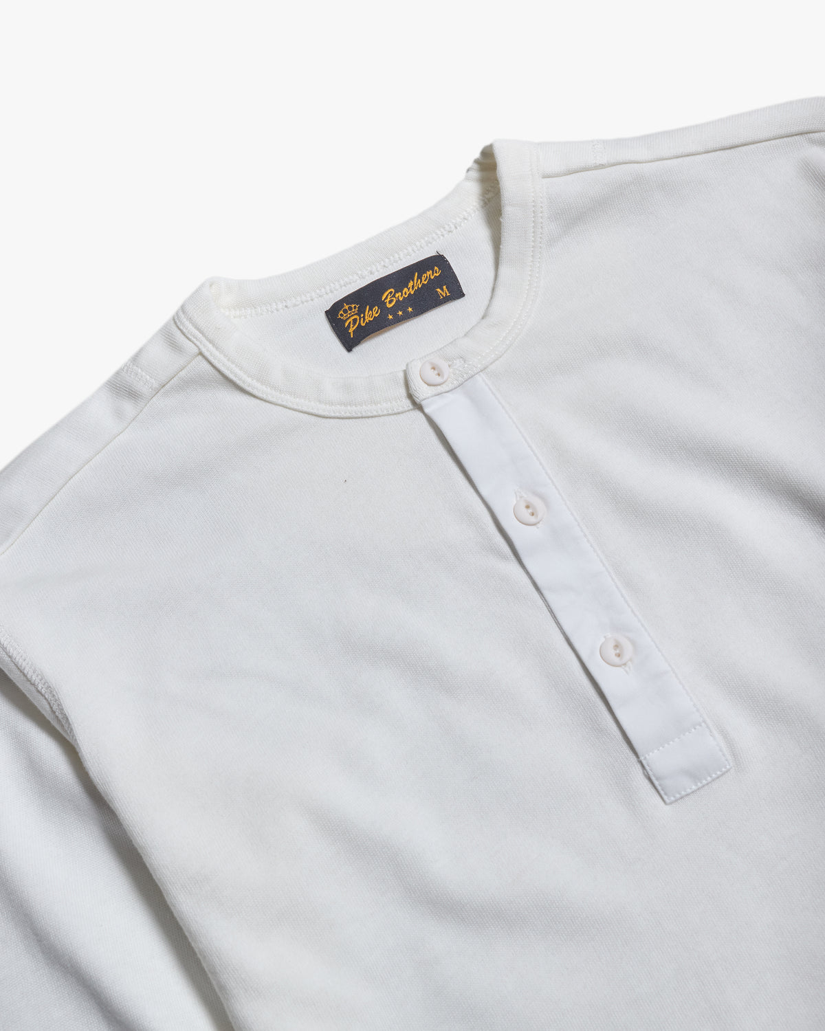 Pike Brothers L/S 1954 Utility Shirt - Ecru | Pike Brothers T Shirts | JEANSTORE