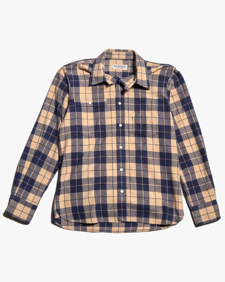 Pike Brothers 1937 Roamer Shirt - Blue Flannel