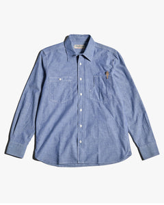 Pike Brothers 1937 Roamer Shirt - Blue Chambray