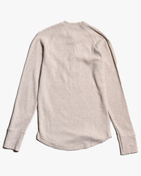 Pike Brothers 1936 Waffle Henley Shirt - Natural