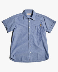 Pike Brothers 1937 S/S Roamer Shirt - Blue Chambray