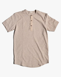 Pike Brothers S/S 1927 Henley Tee - Oatmeal | Pike Brothers T Shirts | JEANSTORE