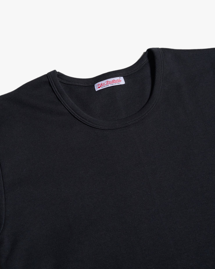 Pike Brothers 2-Pack 1947 Round Neck Tee - Black