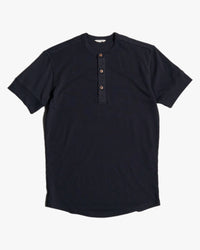 Pike Brothers S/S 1927 Henley Tee - Deep Black