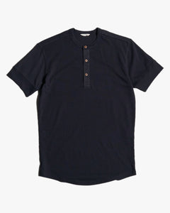 Pike Brothers S/S 1927 Henley Tee - Deep Black