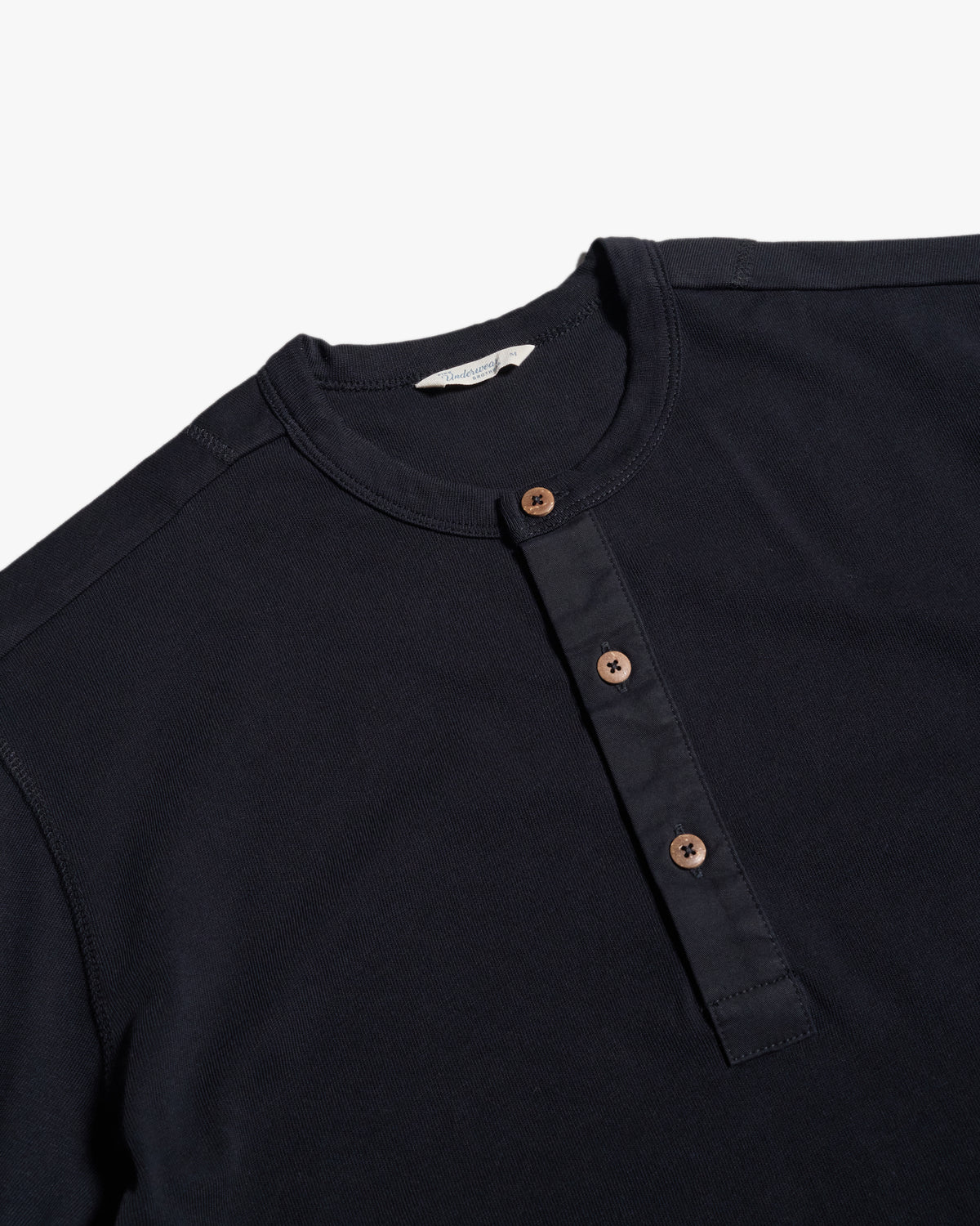 Pike Brothers S/S 1927 Henley Tee - Deep Black