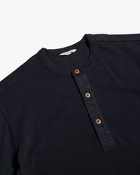 Pike Brothers S/S 1927 Henley Tee - Deep Black