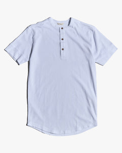 Pike Brothers S/S 1927 Henley Tee - Pure White