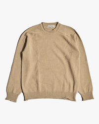Pittari Usk Lambswool Sweater - Gravel