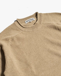 Pittari Usk Lambswool Sweater - Gravel