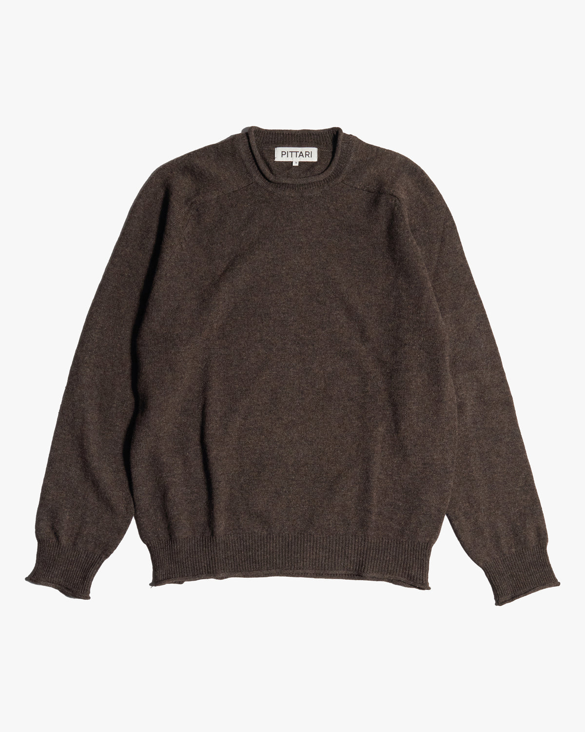 Pittari Usk Lambswool Sweater - Cocoa
