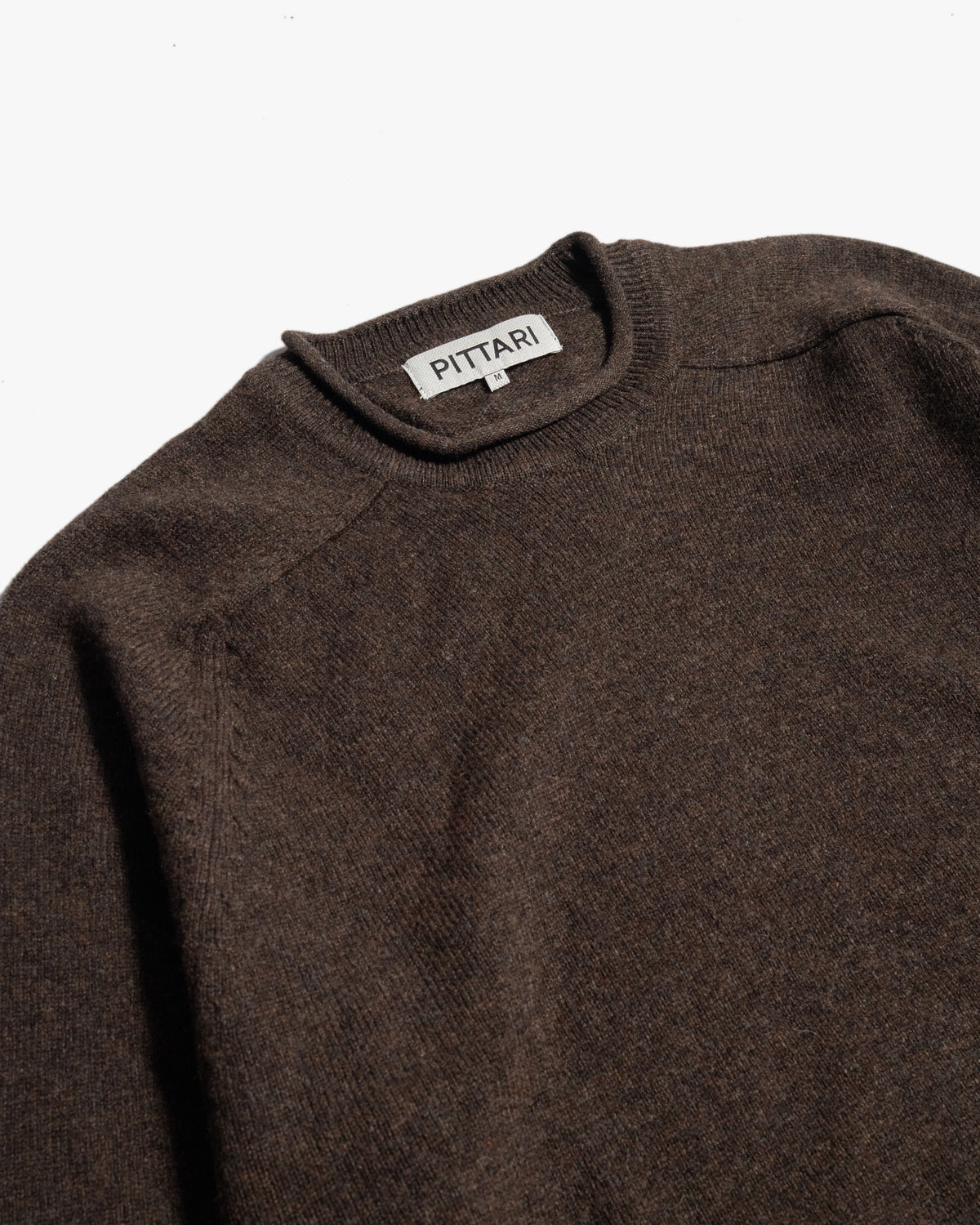 Pittari Usk Lambswool Sweater - Cocoa