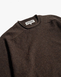 Pittari Usk Lambswool Sweater - Cocoa