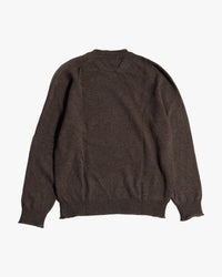 Pittari Usk Lambswool Sweater - Cocoa