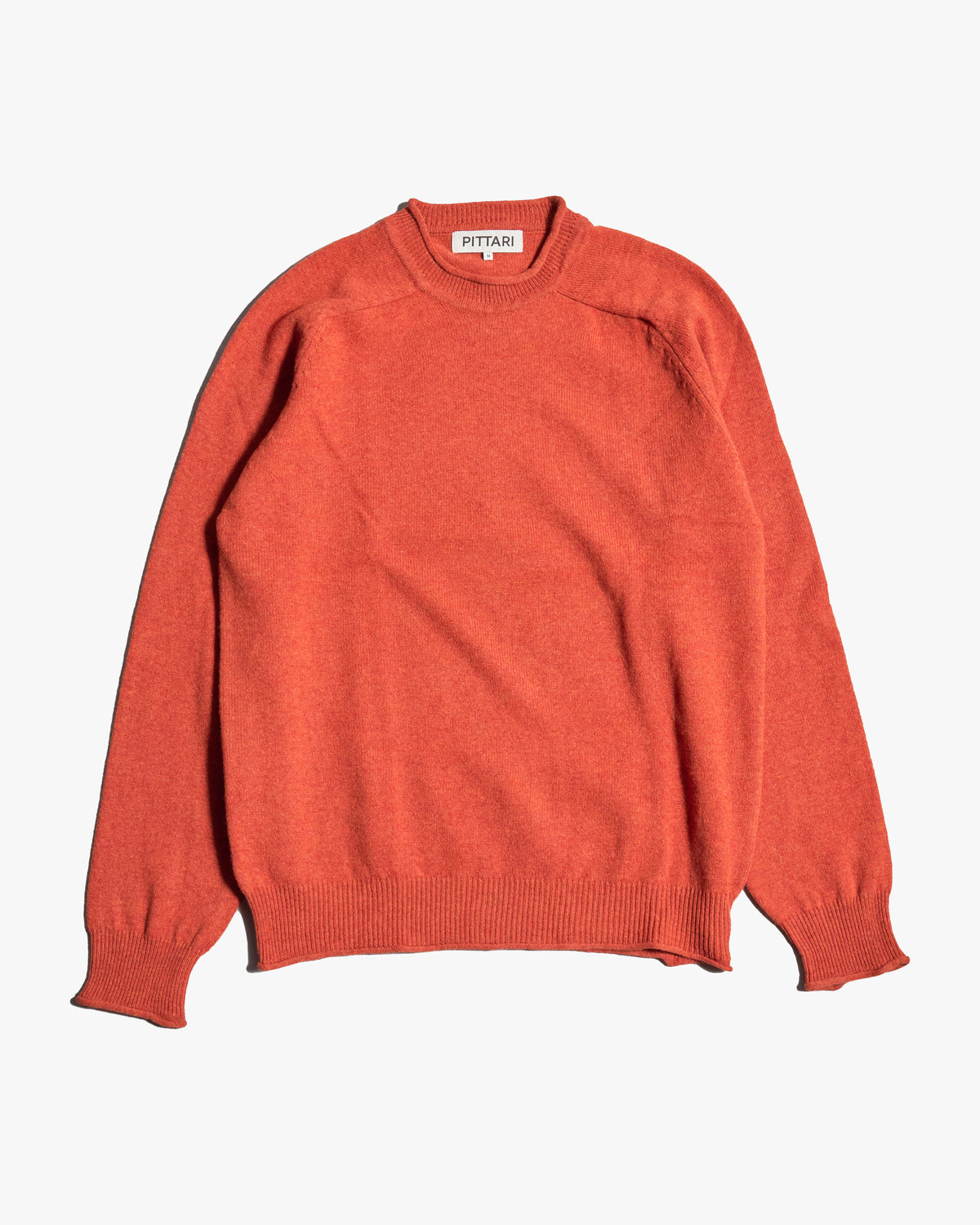Pittari Usk Lambswool Sweater - Ember