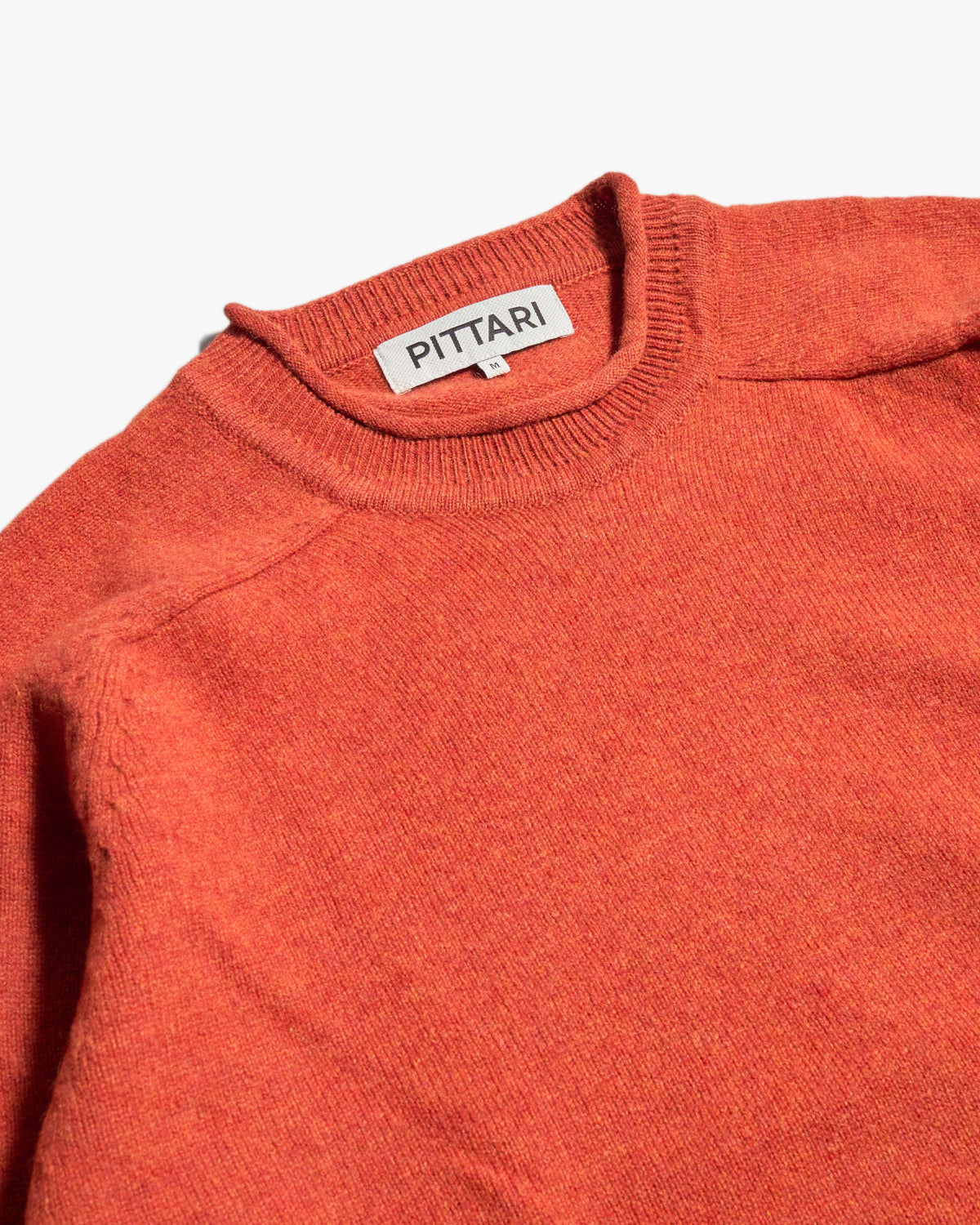 Pittari Usk Lambswool Sweater - Ember