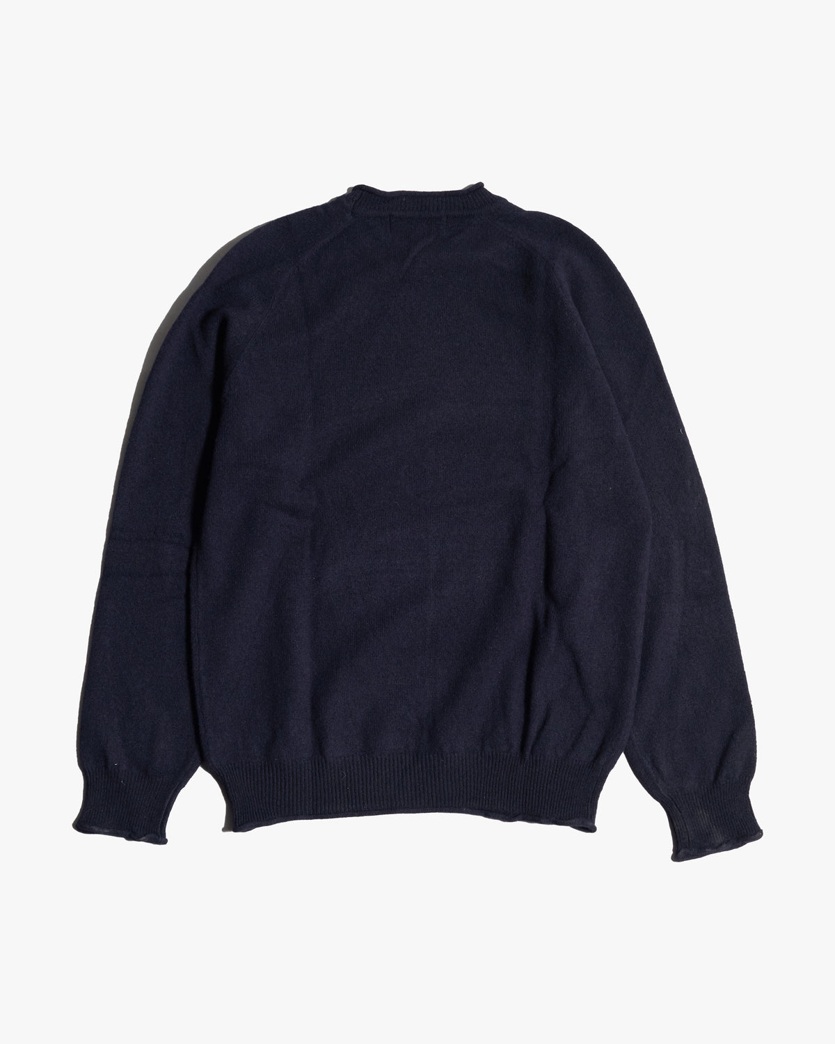 Pittari Usk Lambswool Sweater - Navy