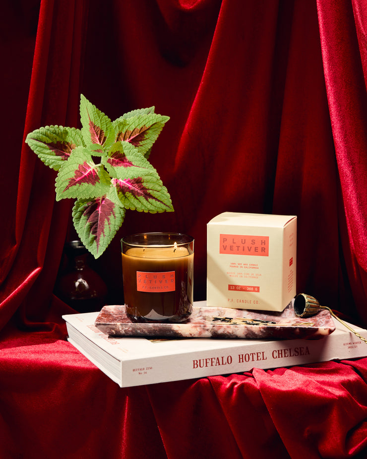 P.F. Candle Co. 13oz HI-FI Candle - Plush Vetiver
