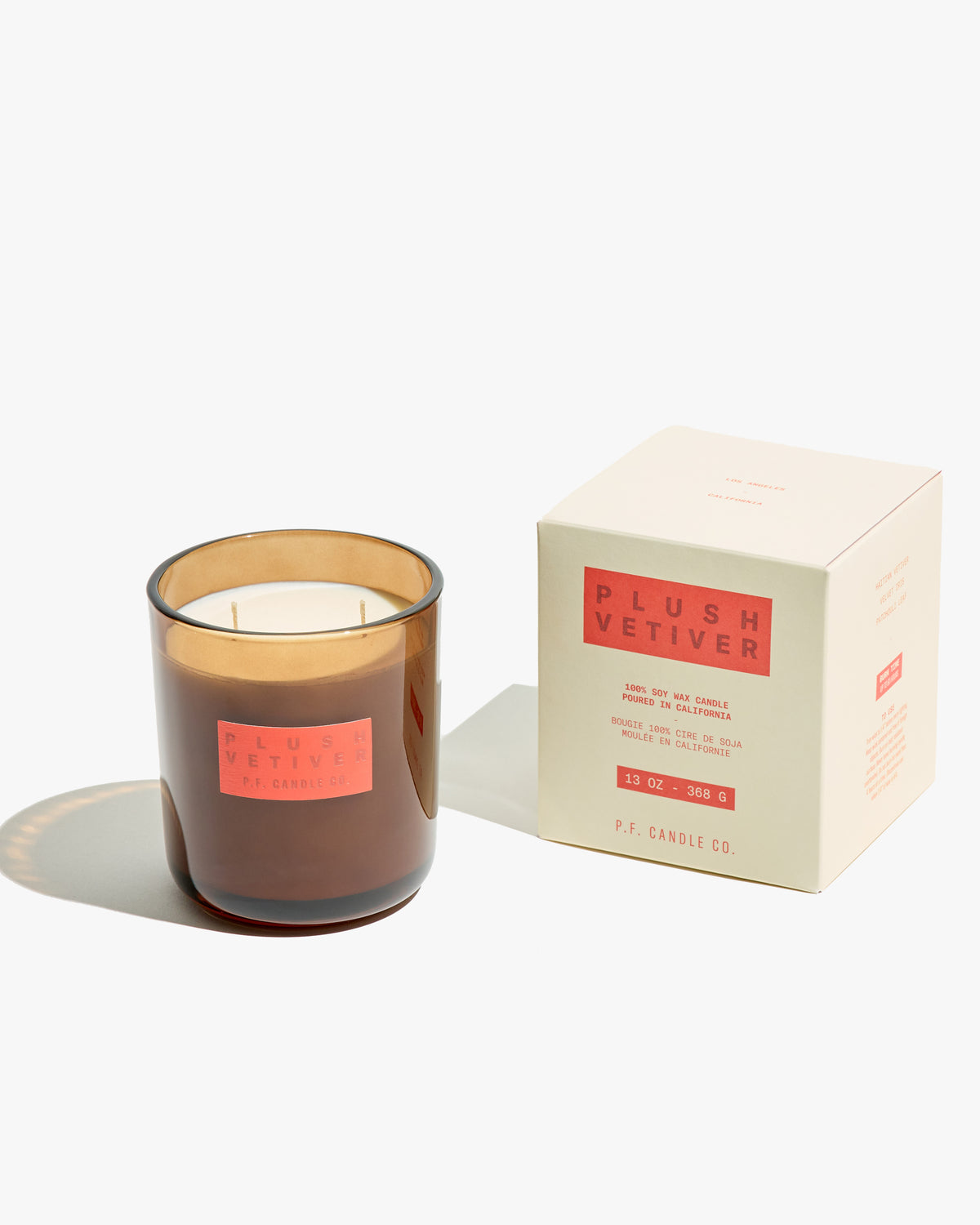 P.F. Candle Co. 13oz HI-FI Candle - Plush Vetiver