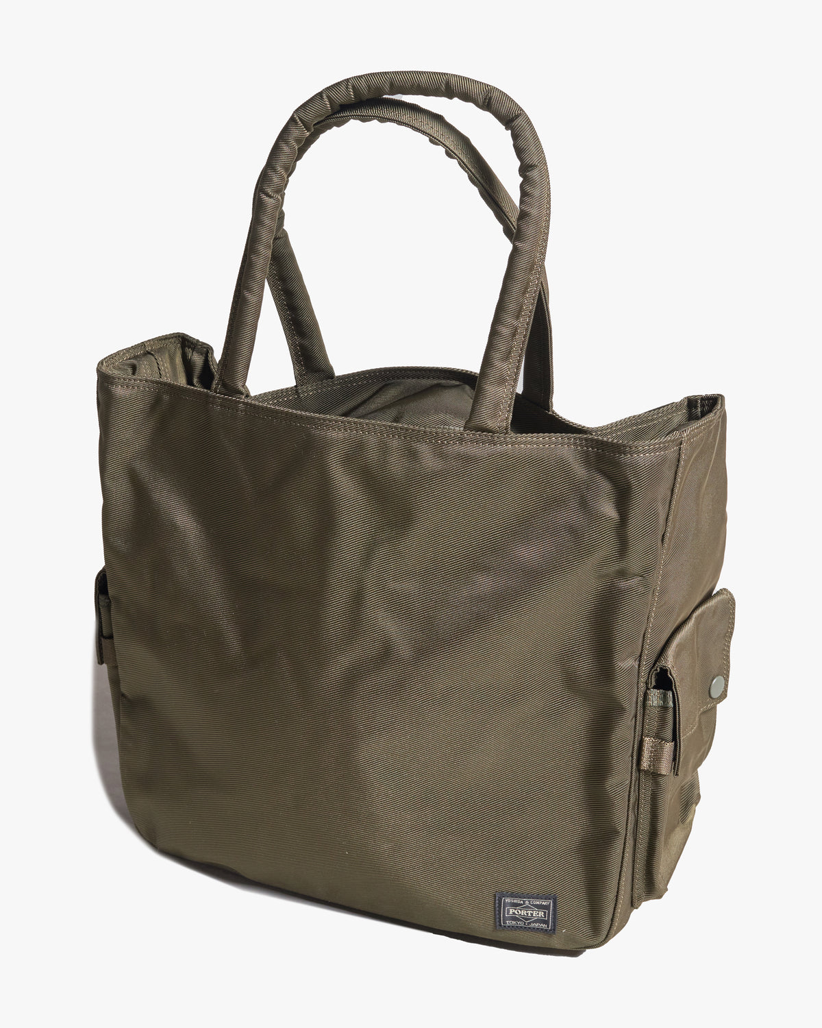 Porter-Yoshida & Co. Unit 2-Way Tote Bag - Khaki | Porter-Yoshida & Co. Bags | JEANSTORE