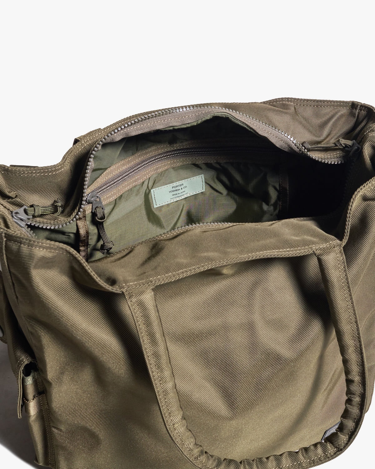 Porter-Yoshida & Co. Unit 2-Way Tote Bag - Khaki | Porter-Yoshida & Co. Bags | JEANSTORE