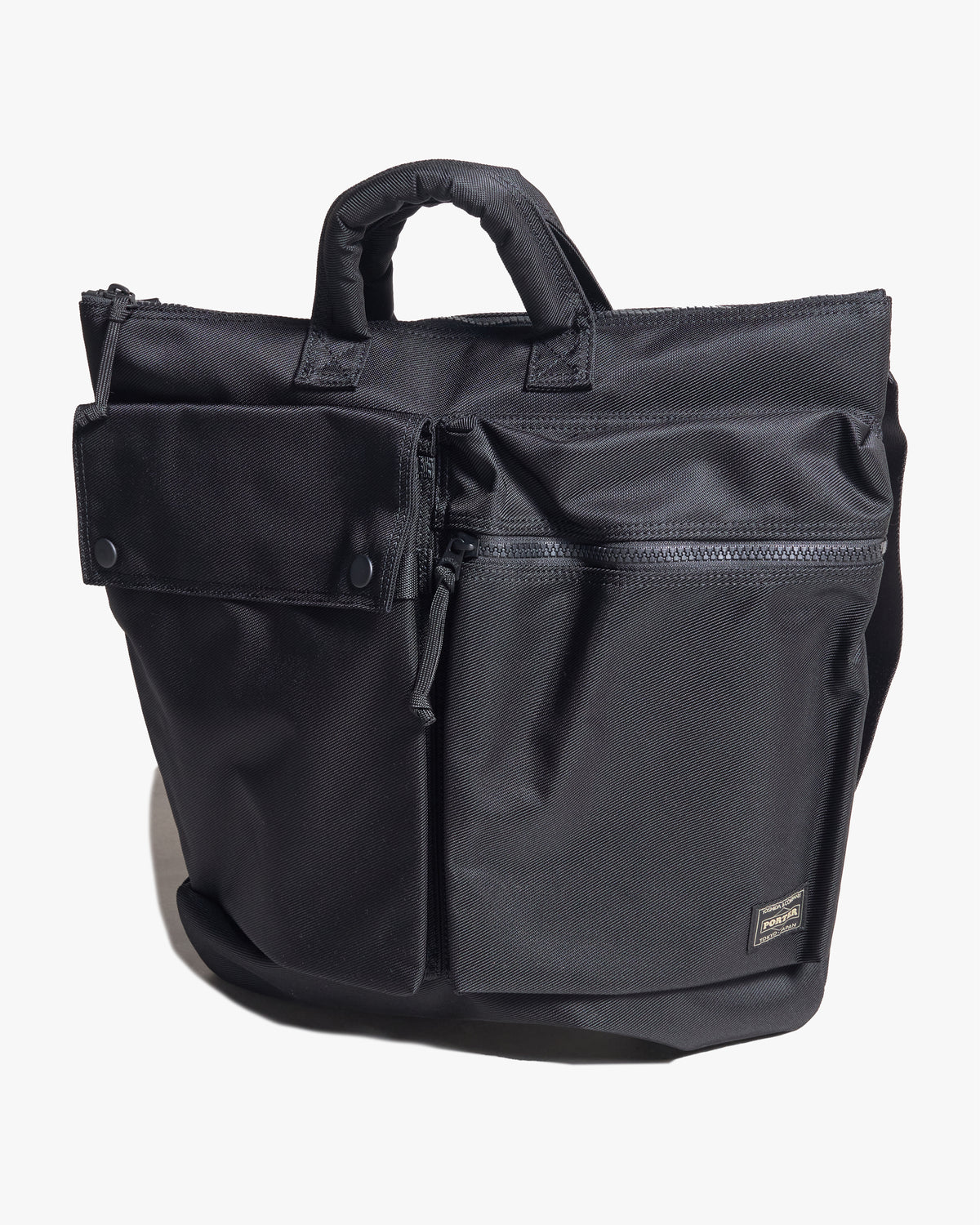 Porter-Yoshida & Co. Unit 2-Way Helmet Bag - Black | Porter-Yoshida & Co. Bags | JEANSTORE