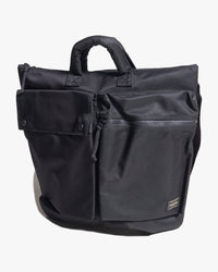 Porter-Yoshida & Co. Unit 2-Way Helmet Bag - Black | Porter-Yoshida & Co. Bags | JEANSTORE