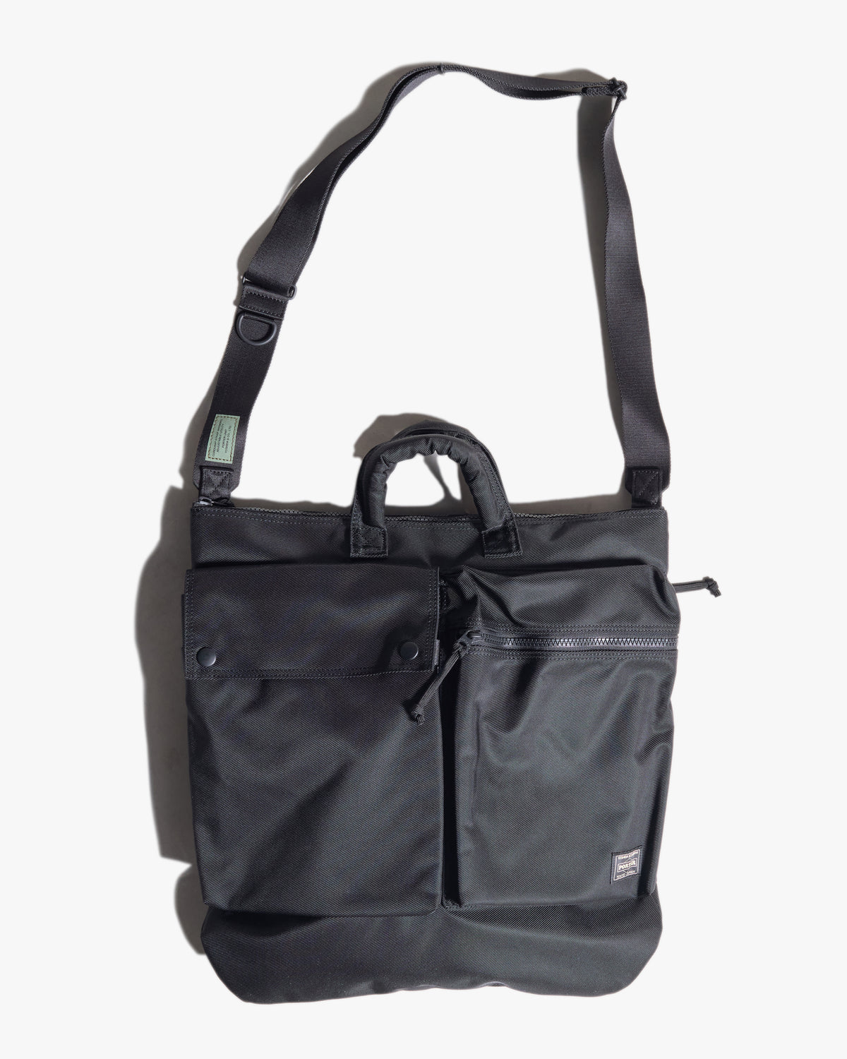 Porter-Yoshida & Co. Unit 2-Way Helmet Bag - Black | Porter-Yoshida & Co. Bags | JEANSTORE