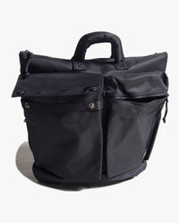 Porter-Yoshida & Co. Unit 2-Way Helmet Bag - Black | Porter-Yoshida & Co. Bags | JEANSTORE