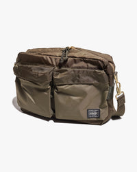 Porter-Yoshida & Co. Force Shoulder Bag S - Olive Drab