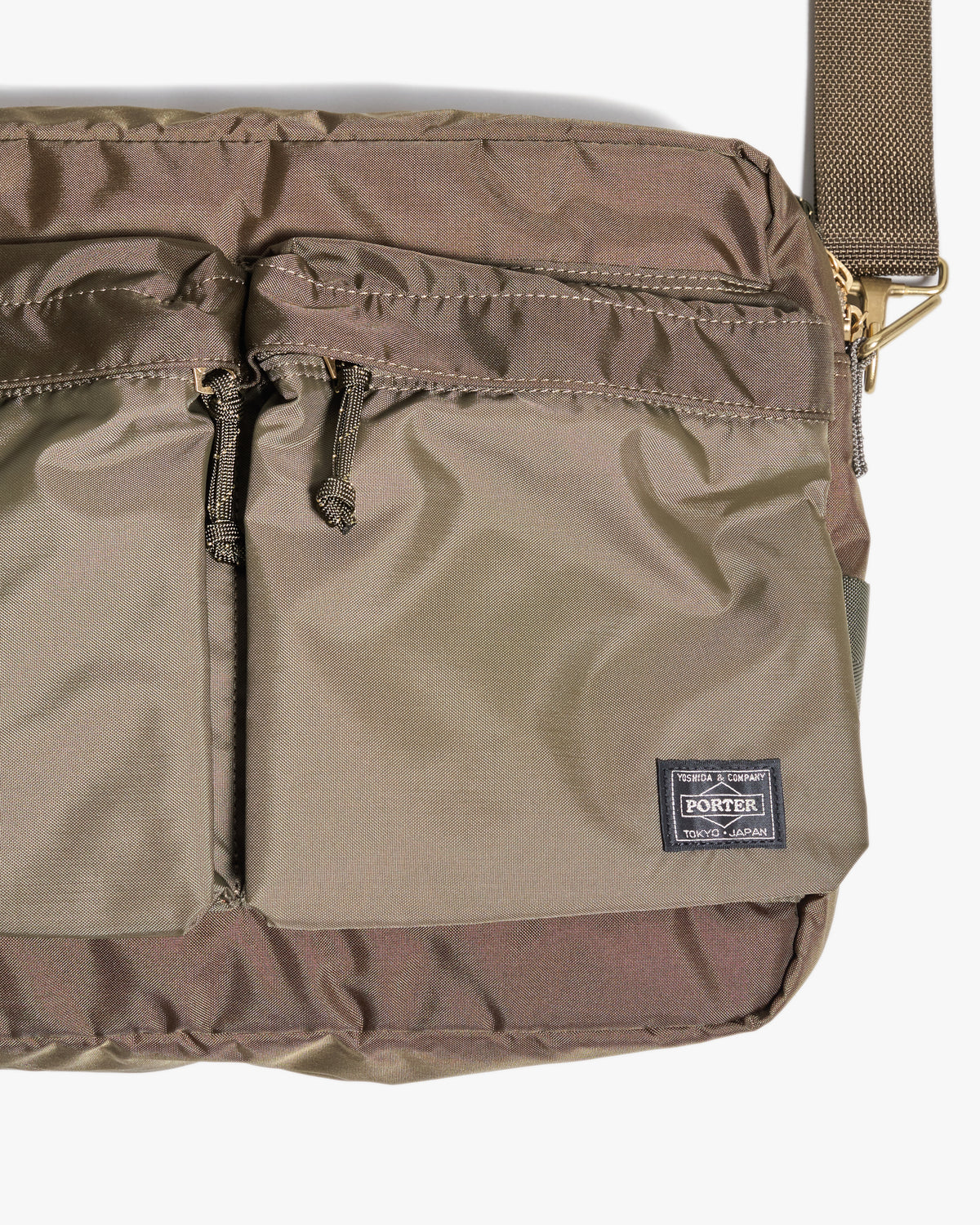 Porter-Yoshida & Co. Force Shoulder Bag - Olive Drab