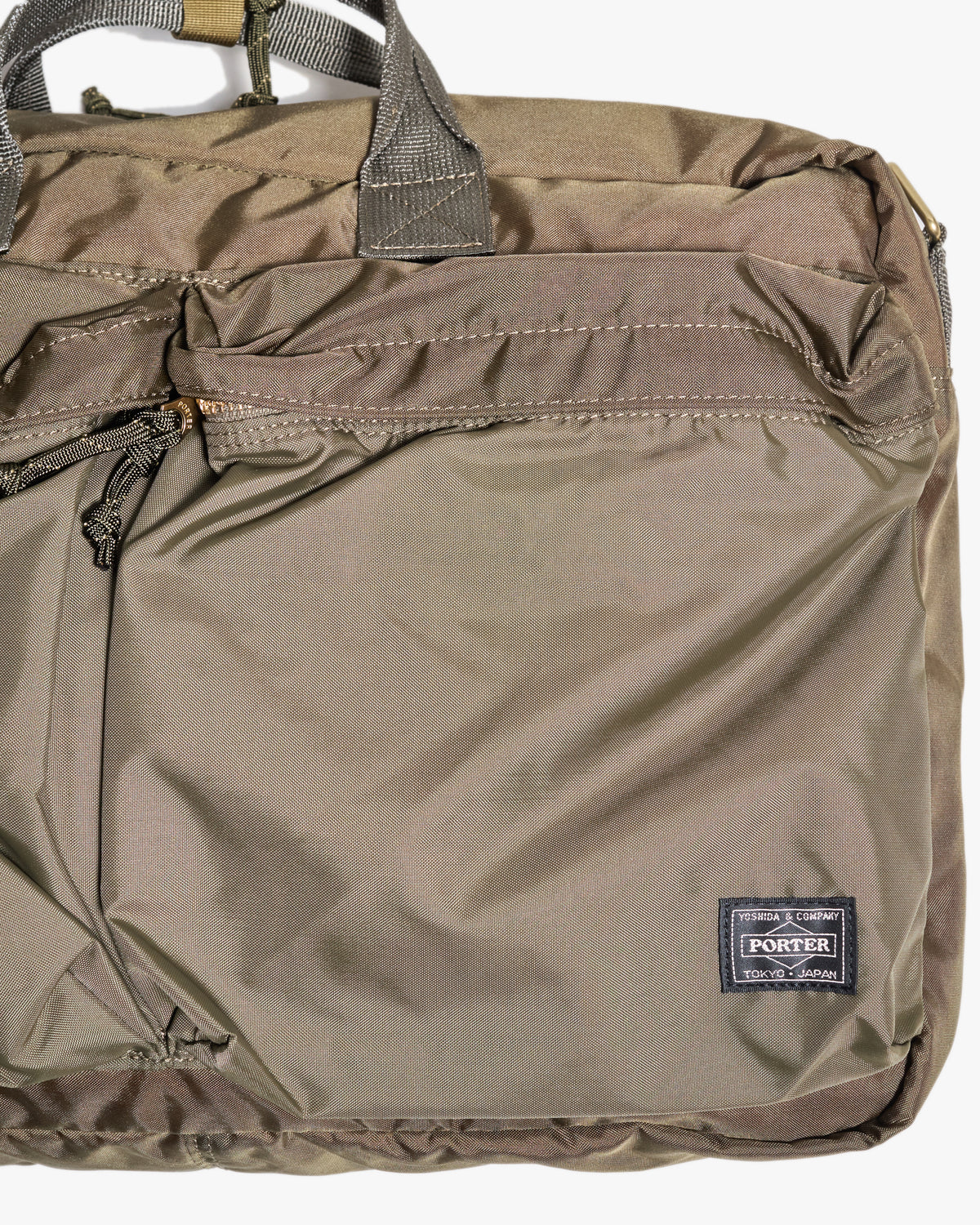 Porter-Yoshida & Co. Force 3-Way Briefcase - Olive Drab