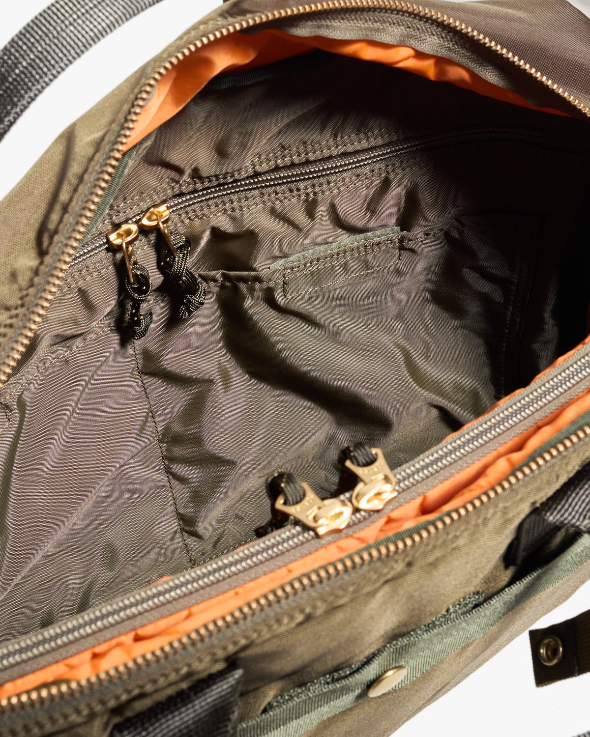 Porter-Yoshida & Co. Force 3-Way Briefcase - Olive Drab