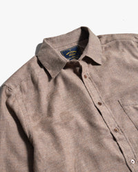 Portuguese Flannel Espiga Shirt - Brown