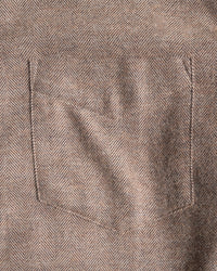 Portuguese Flannel Espiga Shirt - Brown
