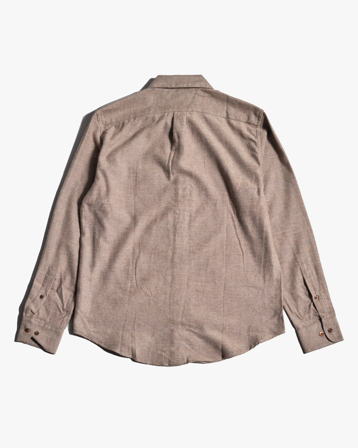 Portuguese Flannel Espiga Shirt - Brown