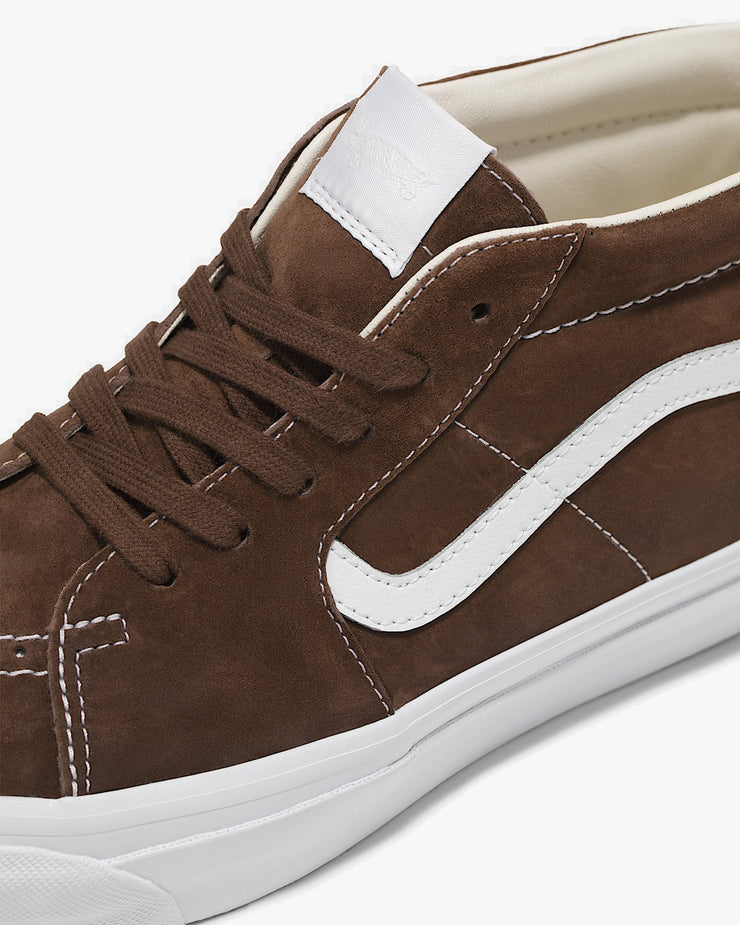 Vans Premium Sk8-Mid Reissue 83 LX - Pig Suede / Potting Soil | Vans Trainers | JEANSTORE