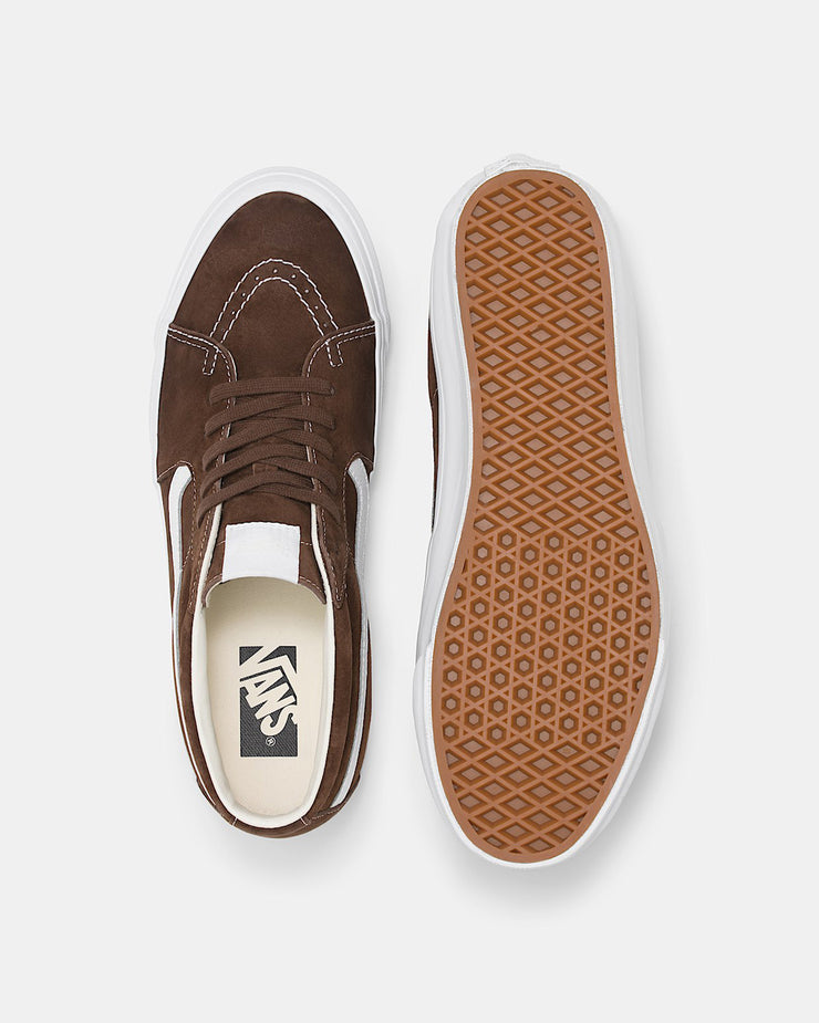 Vans Premium Sk8-Mid Reissue 83 LX - Pig Suede / Potting Soil | Vans Trainers | JEANSTORE