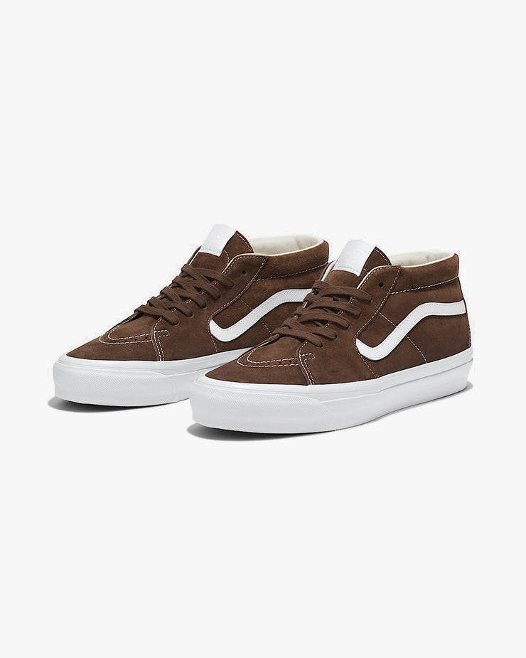 Vans Premium Sk8-Mid Reissue 83 LX - Pig Suede / Potting Soil | Vans Trainers | JEANSTORE