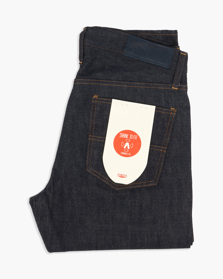 Big John RARE R009 Slim Straight Jeans - Indigo | JEANSTORE