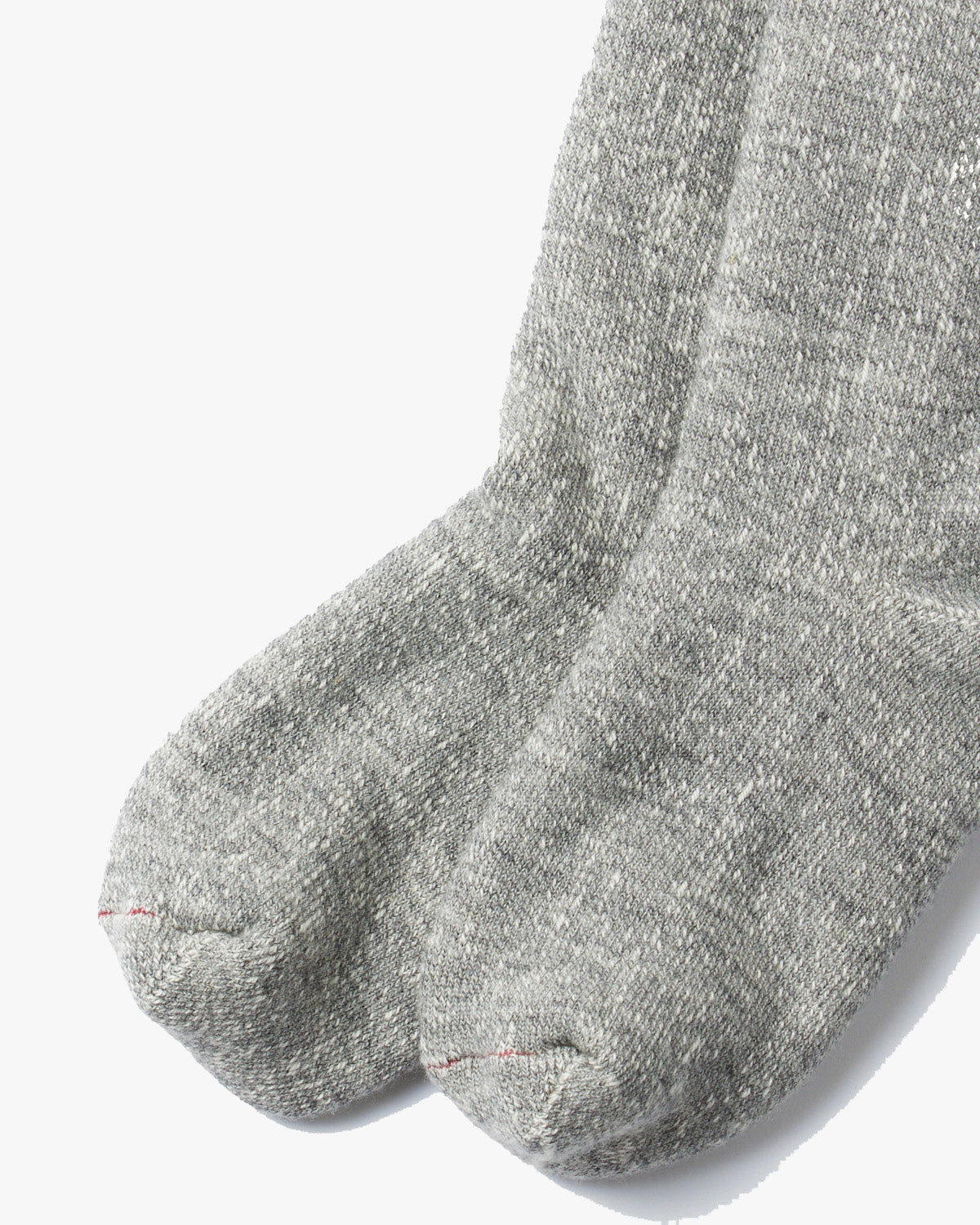 RoToTo R1001 Double Face Crew Socks - Medium Grey | RoToTo Socks | JEANSTORE
