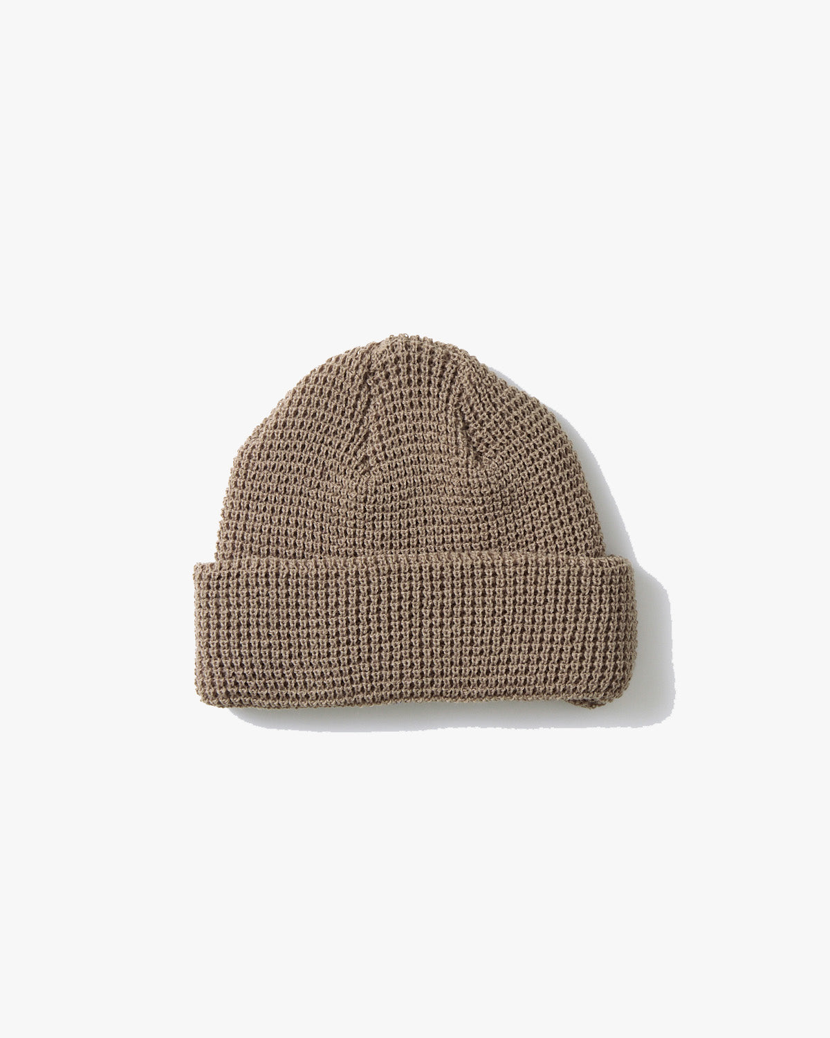 RoToTo R5141 Waffle Watch Cap - Greige | RoToTo Hats | JEANSTORE