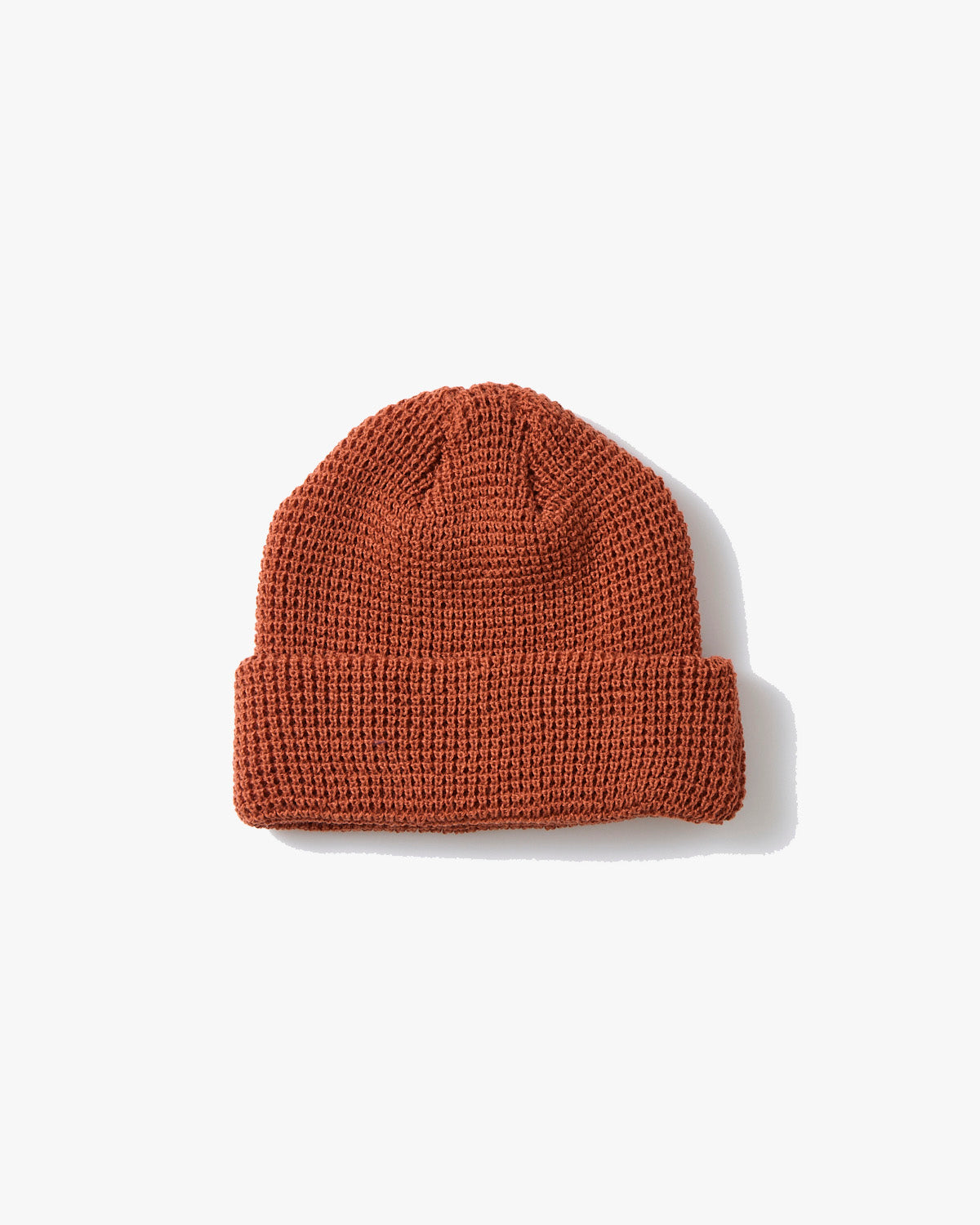 RoToTo R5141 Waffle Watch Cap - Terracotta | RoToTo Hats | JEANSTORE