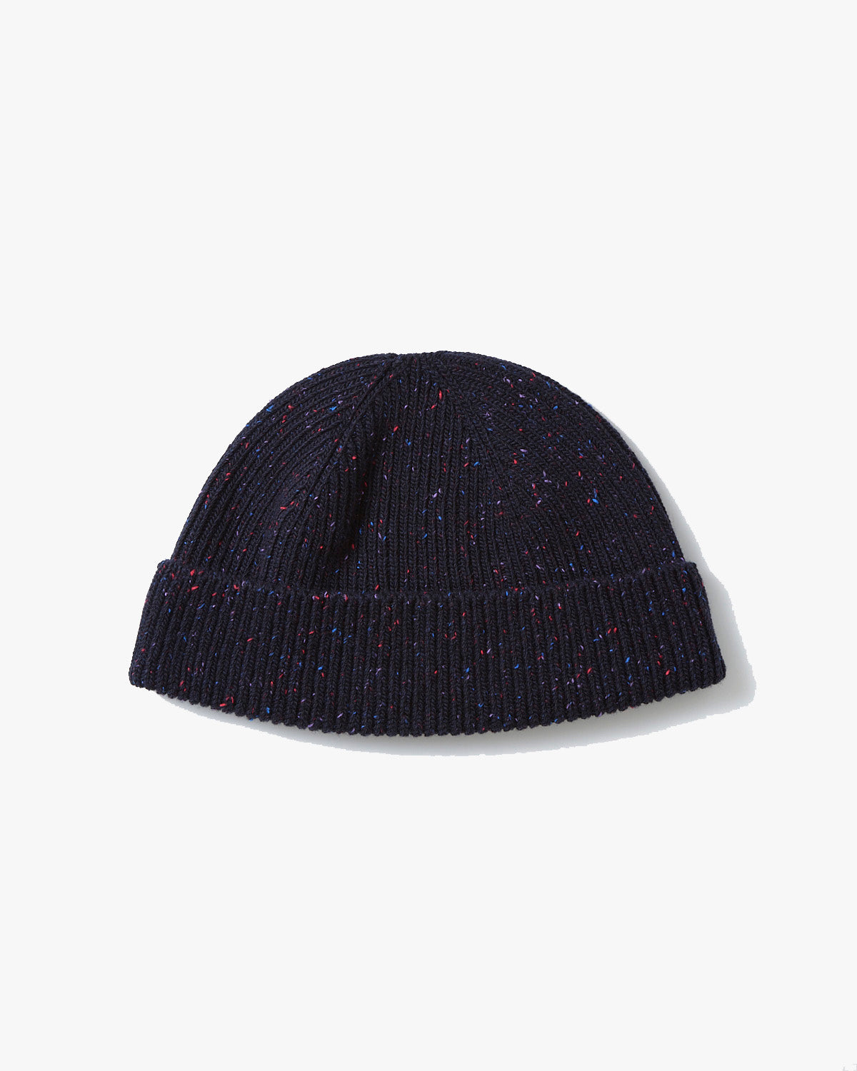 RoToTo R5142 Nep Wool Seamless Beanie - Navy | RoToTo Hats | JEANSTORE