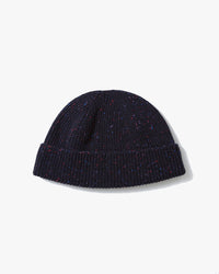 RoToTo R5142 Nep Wool Seamless Beanie - Navy | RoToTo Hats | JEANSTORE