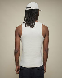 Merz b. Schwanen RIBTANK01 7.2oz Ribbed Tank Top - Nature | Merz b. Schwanen T Shirts | JEANSTORE