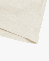 Wonder Looper Recycled Cotton Foxfibre® Ringer Tee - Sand | Wonder Looper T Shirts | JEANSTORE