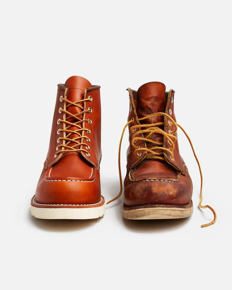 Red Wing 875 Classic 6-Inch Moc Toe Boots - Oro Legacy