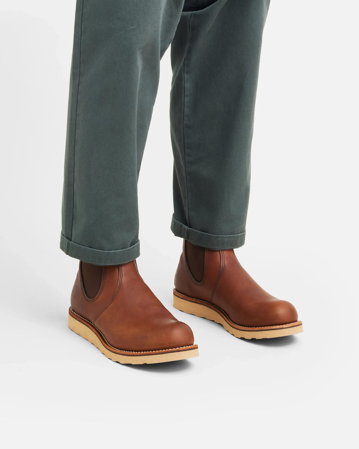 Red Wing 3190 Classic Chelsea Boots - Amber Harness | Red Wing Boots | JEANSTORE