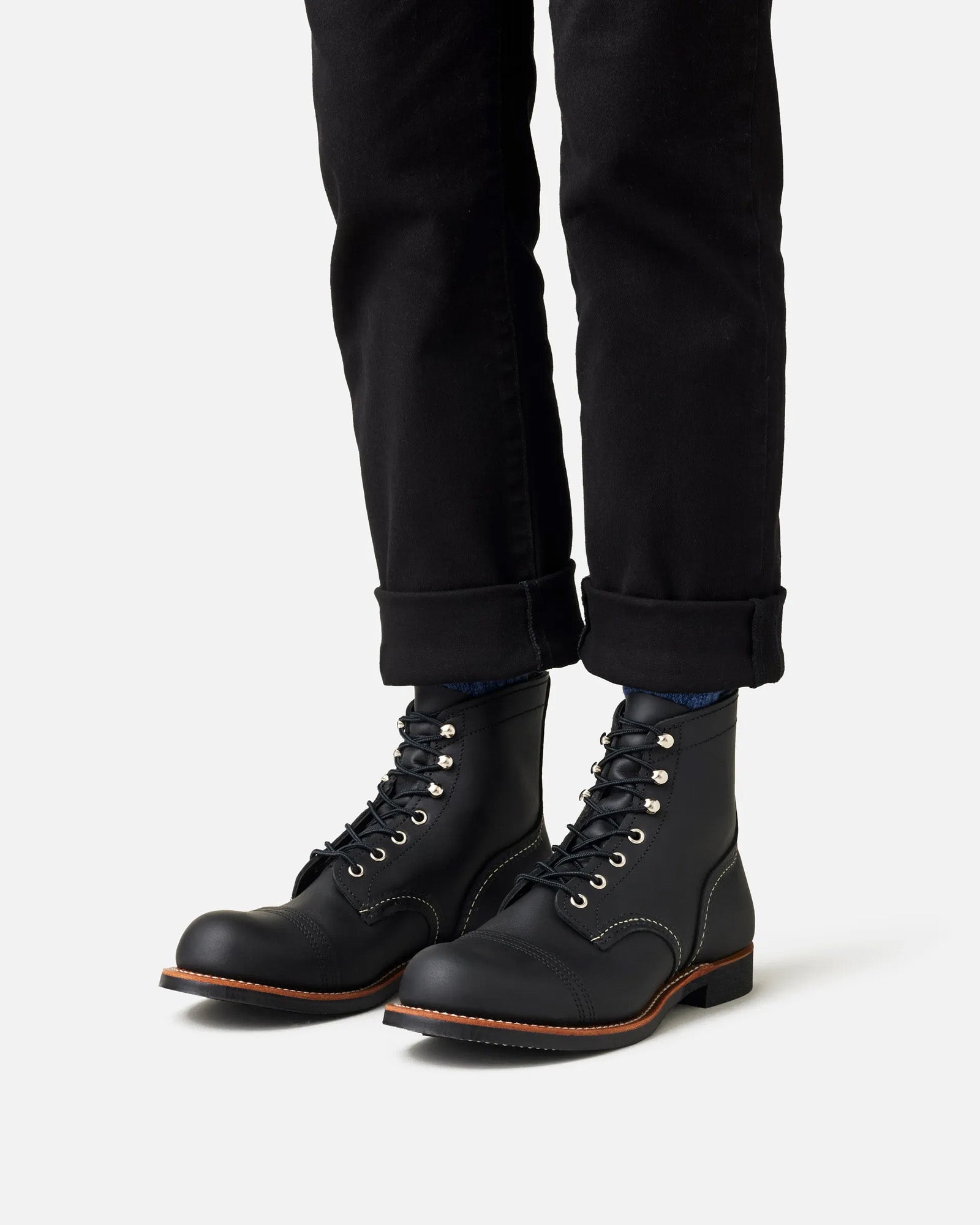 Red Wing 8084 Iron Ranger Boots - Black Harness | Red Wing Boots | JEANSTORE